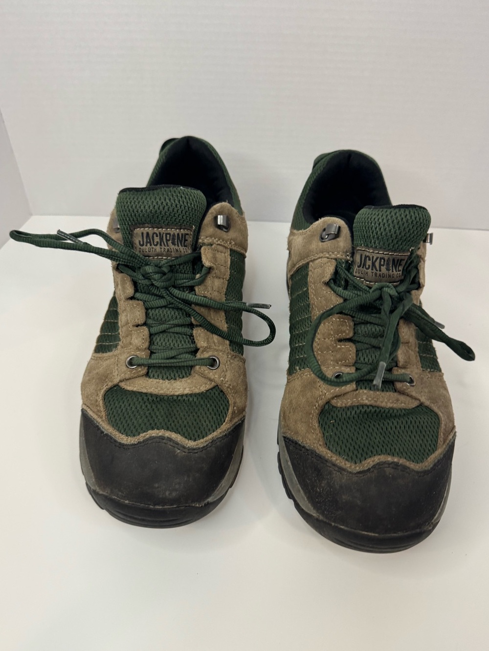 Men’s Green and Brown Outdoor Sneakers